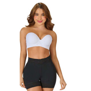 short extracorto de talle alto con realce ref. sta0321