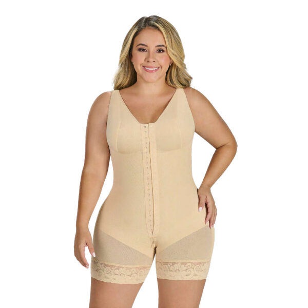 faja corta con brasier incluido y hombro ajustable ref. f0029