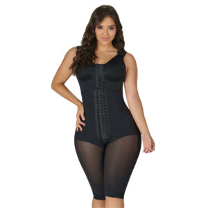 faja larga con brasier sobrepuesto fijo ref. f00470